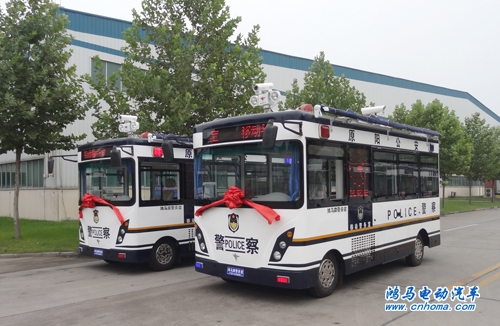 河南原陽鴻馬流動(dòng)警務(wù)室發(fā)車——?jiǎng)?chuàng)新警務(wù)模式 提升警務(wù)效能